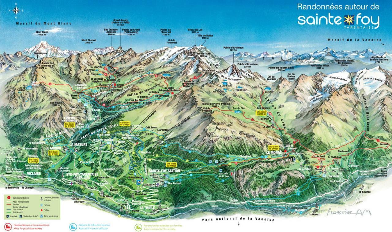 Ferienwohnung Arpege Des Neiges Sainte-Foy-Tarentaise Exterior foto